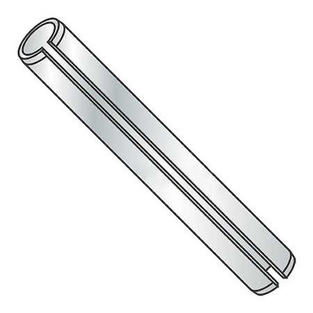 1/4 X 7/8 Roll  Pins/Steel/Zinc , 1000PK